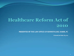 Healthcare Reform Act of 2010